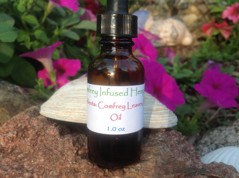 Comfrey Infused Hemp Oil - Circle A Ranch